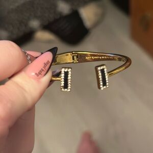 Kate Spade Gold and Black Bracelet